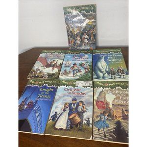 Magic Tree House Books Lot 7 Mary Pope Osborne 1,4,12,13,21,24 paperback